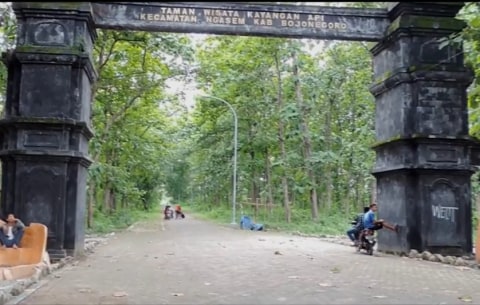 Legenda Api Abadi Di Bojonegoro Kumparan Com
