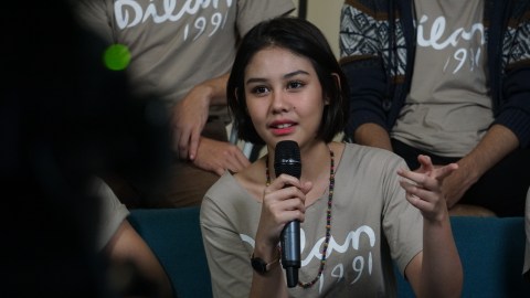 Vanesha Prescilla Sempat Ragu Isi Ost Dilan 1991 Suaraku Pas Pasan Kumparan Com