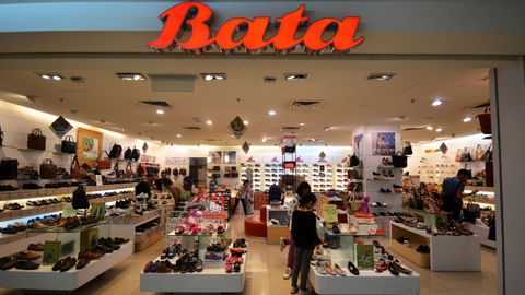 Ilustrasi toko sepatu Bata. Foto: Shutterstock