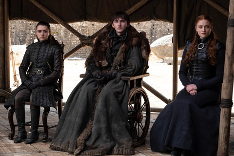 Arya, Bran dan Sansa kompak selalu Foto: HBO