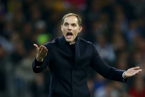 Tuchel sering bergonta-ganti formasi. Foto: Gonzalo Arroyo Moreno/Getty Images