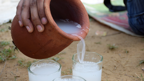 Ilustrasi tuak, minuman alkohol asli Nusantara. Foto: Shutter Stock