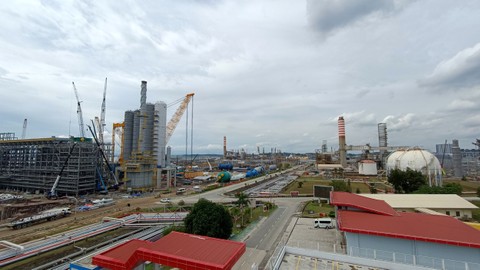 Refinery Development Master Plan (RDMP) Balikpapan, Kalimantan Timur, Sabtu (8/1). Foto: Fariza Rizky Ananda/kumparan