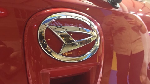 Logo Daihatsu Foto: Aditya Pratama Niagara/kumparanOTO