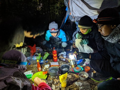 kumparan Vekesyen ke Gunung Gede Pangrango. Foto: kumparan