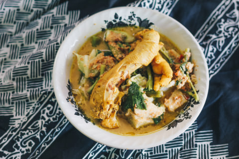 Ilustrasi rujak soto dari Banyuwangi Foto: Shutterstock