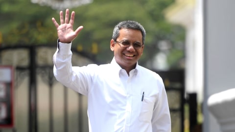 Calon Wakil Menteri Keuangan Suahasil Nazara usai bertemu Presiden Joko Widodo di Kompleks Istana Kepresidenan, Jakarta, Jumat (25/10/2019). Foto: ANTARA FOTO/Akbar Nugroho Gumay