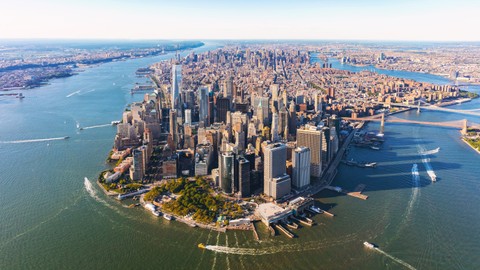 Ilustrasi Kota Manhattan, New York, Amerika Serikat. Foto: Shutter Stock 