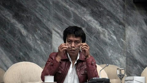 Adian Napitupulu, anggota Komisi VII DPR Fraksi PDI Perjuangan. Foto: Nugroho Sejati/kumparan