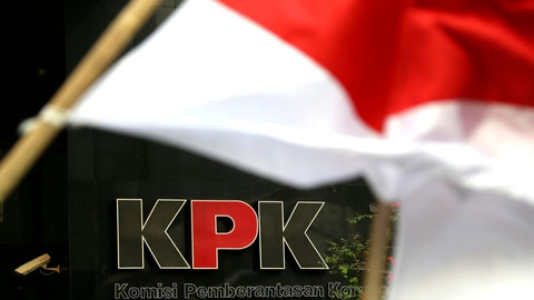 Suasana unjuk rasa di depan Gedung KPK, Jakarta, Jumat (13/9). Foto: Nugroho Sejati/kumparan