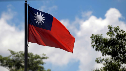 Ilustrasi Bendera Taiwan. Foto: AFP