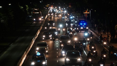 Foto: Menikmati Jakarta yang Berbeda di Malam Tahun Baru (17)