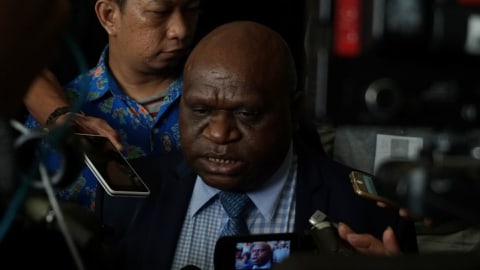 Natalius Pigai, Aktivis Papua Foto: Garin Gustavian/kumparan