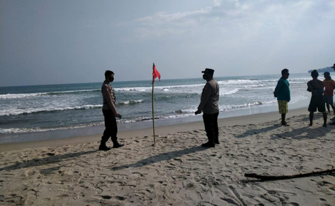 Ilustrasi Pantai Sawarna. Foto: Dok. Istimewa