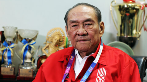 Michael Bambang Hartono, Atlet Cabor Bridge Indonesia di Asian Games 2018  Foto: Iqbal Firdaus/kumparan