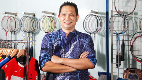 Mantan atlet bulu tangkis Indonesia Hariyanto Arbi. Foto: Aditia Noviansyah/kumparan