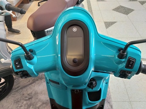 Yamaha Fazzio Hybrid Connected. Foto: Sena Pratama/kumparan