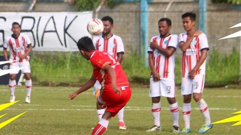 Suasana pertandingan liga 2 PSBS Biak. Foto: @psbsofficial