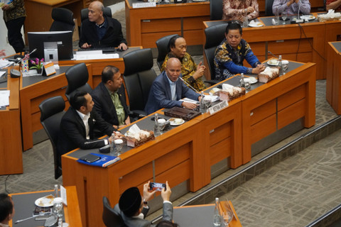 Suasana pemilihan Ketua Badan Anggaran DPR RI di Komplek Parlemen, Jakarta, Rabu (30/10). Foto: Fanny Kusumawardhani/kumparan