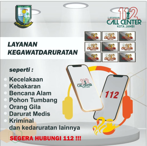 Layanan 112, Bukti Cinta Pemkot Jambi untuk Melindungi Warga (1)