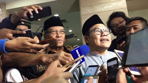 Cak Imin dan Said Aqil di PB NU Foto: Rafyq Panjaitan/kumparan