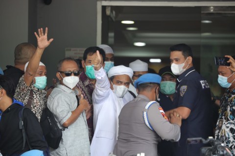 Sidang Dakwaan Kasus Kerumunan dan Tes Swab Habib Rizieq Digelar Hari Ini (3)