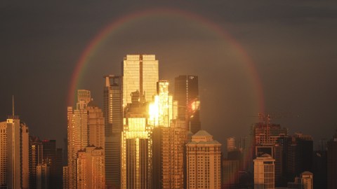 Ilustrasi pertumbuhan ekonomi Foto: ANTARA FOTO/ Dhemas Reviyanto