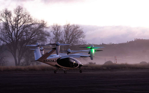 Prototipe taksi udara milik Joby Foto: dok. Joby Aviation