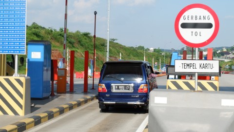 Ilustrasi gerbang tol Foto: Aditya Pratama Niagara/kumparan