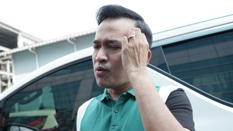 Ruben Onsu saat ditemui di kawasan Kapten Tendean, Jakarta Selatan, Selasa, (3/12). Foto: Ronny