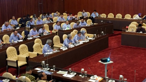 RDP KKP Bersama Komisi IV DPR RI di Jakarta, Senin (24/2/2020). Foto: Abdul Latif/kumparan