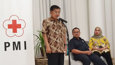 Ketua Palang Merah Indonesia (PMI) pusat Jusuf Kalla. Foto: kumparan 