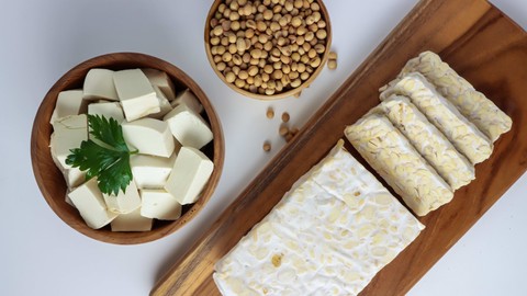 Ilustrasi tahu tempe atau protein nabati. Foto: Shutterstock
