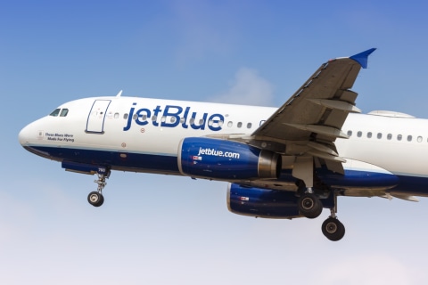 Maskapai penerbangan asal Amerika Serikat JetBlue Foto: Shutter Stock