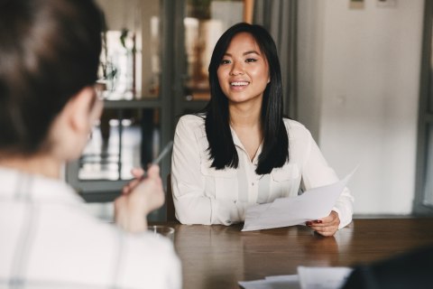 Ilustrasi wawancara kerja. Foto: Shutterstock