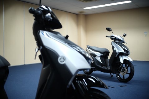 Yamaha Gear 125 Foto: Bangkit Jaya Putra/kumparan