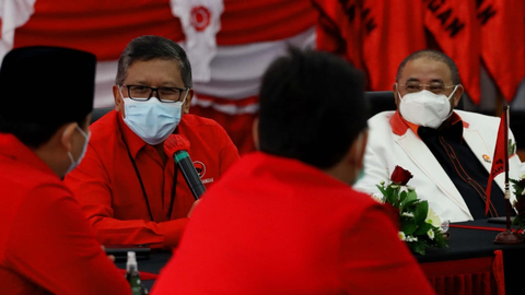 Pertemuan antara PDIP dengan PKS. Foto: PDIP