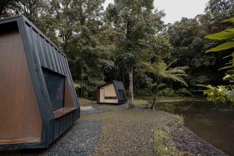 Bobocabin di Rancaupas, Kabupaten Bandung. Foto: Dok. Bobobox 