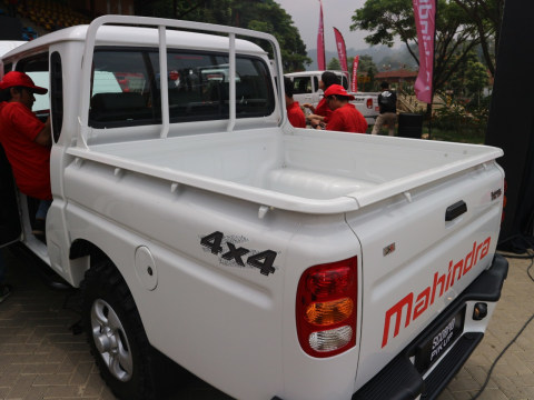 Bak belakang Mahindra Scorpio Pikup Foto: Ghulam M Nayazri/kumparan