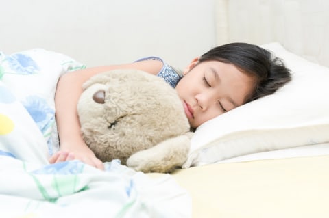 com-Ilustrasi anak sedang tidur Foto: Shutterstock