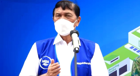 Koordinator PPKM Level Jawa-Bali, Luhut Binsar Panjaitan.   Foto: Dok. Istimewa