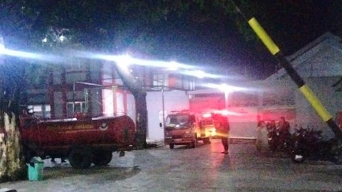 Rutan Klas I Makassar Terbakar Akibat Korsleting Listrik, Tahanan Dievakuasi