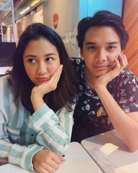 Sherina dan Baskara. Foto: Instagram/@sherinasinna