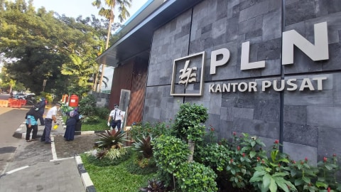 Ilustrasi penerapan protokol pencegahan COVID-19 di Kantor Pusat PLN. Foto: PLN