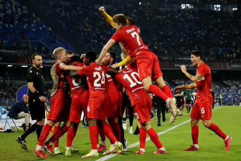 Hasil Liga Europa: Drama 5 Gol & 2 Kartu Merah, Napoli Ditekuk Spartak Moscow