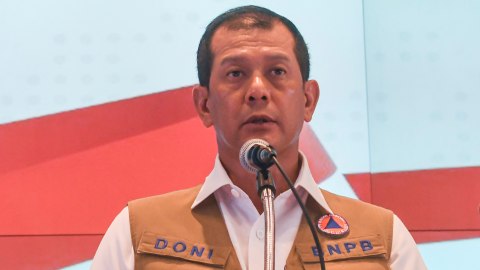 Kepala Badan Nasional Penanggulangan Bencana (BNPB) Doni Monardo. Foto: ANTARA FOTO/Muhammad Adimaja