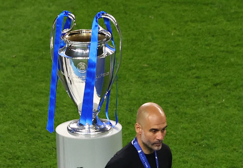 Reaksi Sedih Pep Guardiola Usai Man City Gagal Juara Liga Champions & Treble