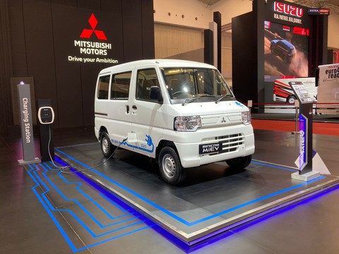 Mitsubishi Minicab MiEV di GIIAS 2021 Foto: dok. Muhammad Haldin Fadhila/kumparan