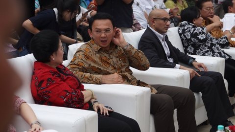 Ahok dan Megawati di Peresmian Kalijodo  Foto: Fanny Kusumawardhani/kumparan 