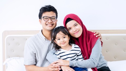 Ilustrasi keluarga muslim. Foto: Shutterstock